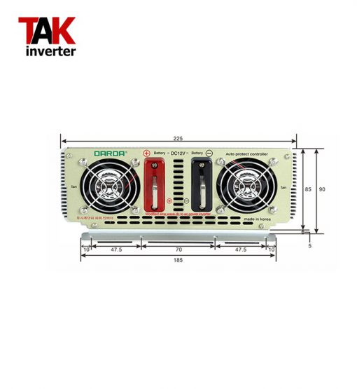 اینورتر شبه سینوسی ۳۵۰۰ وات Darda