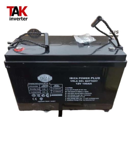 باتری 30 کیلو آمپر 100 آمپر ساعت 12V ایبیزا Plus IBIZA