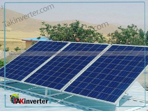 پروژه برق خورشیدی آقای بذرکار