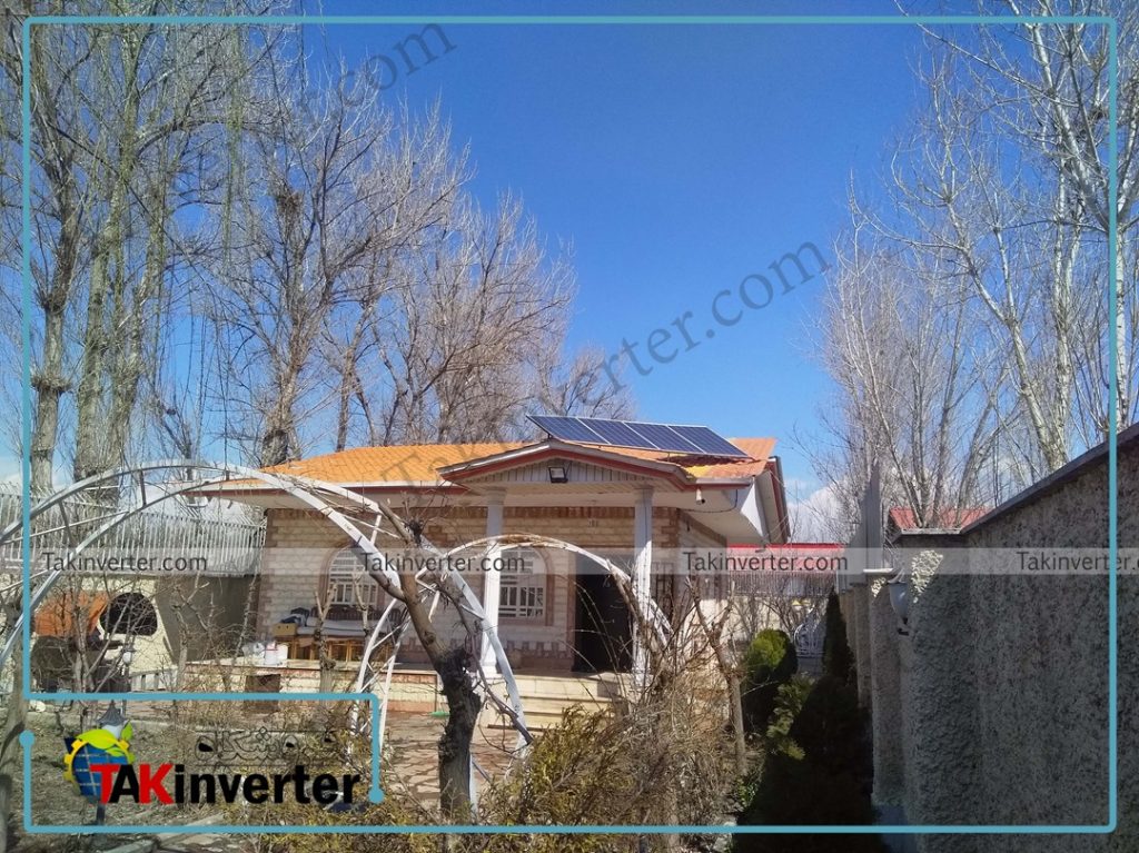 پروژه برق خورشیدی آقای رمضانی در سهیلیه کرج (2)
