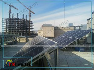 پروژه برق خورشیدی در ساختمان فناوری اطلاعات