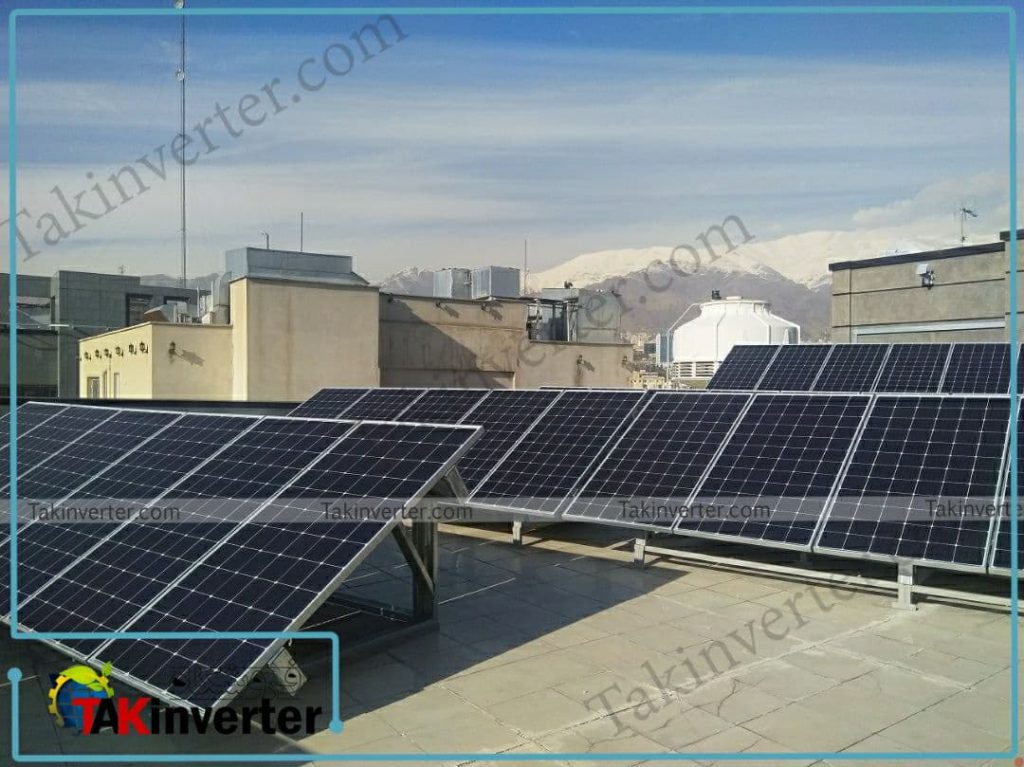 پیاده سازی سیستم برق خورشیدی ساختمان فناوری اطلاعات