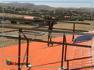 پیاده سازی پروژه برق خورشیدی 8 کیلووات روزانه