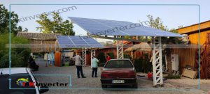 پیاده سازی پروژه برق خورشیدی قو سفید